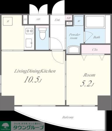 ESPERANZA AZABUの物件間取画像